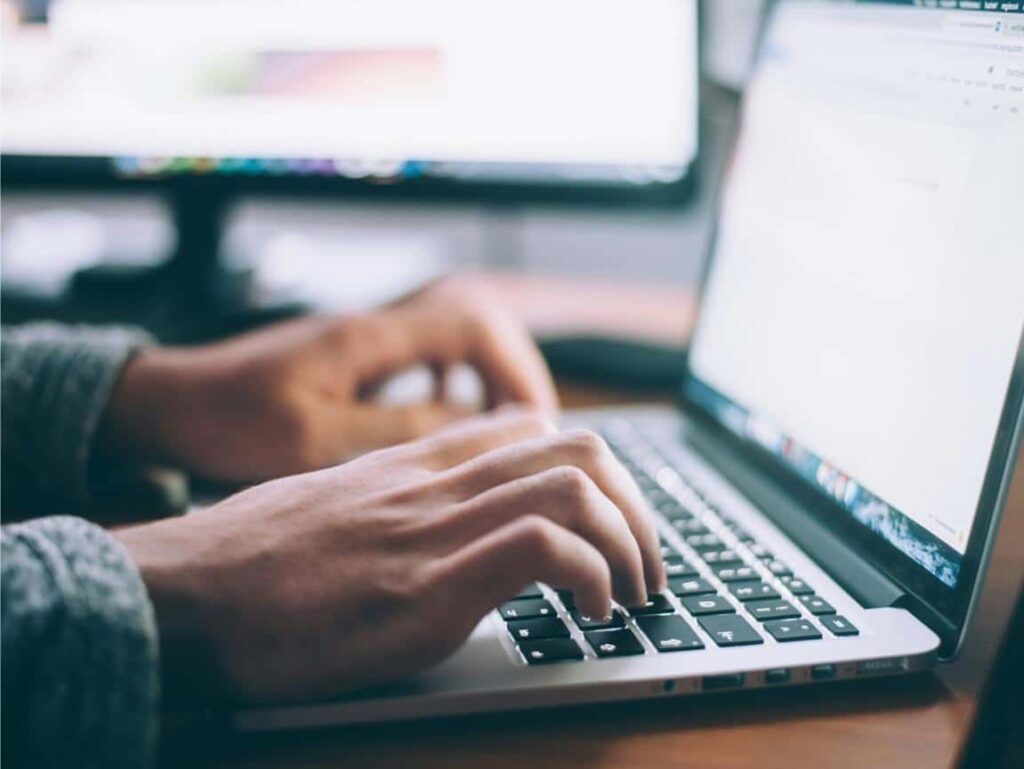 Google search results showing ‘puppies for sale near me’ with local listings